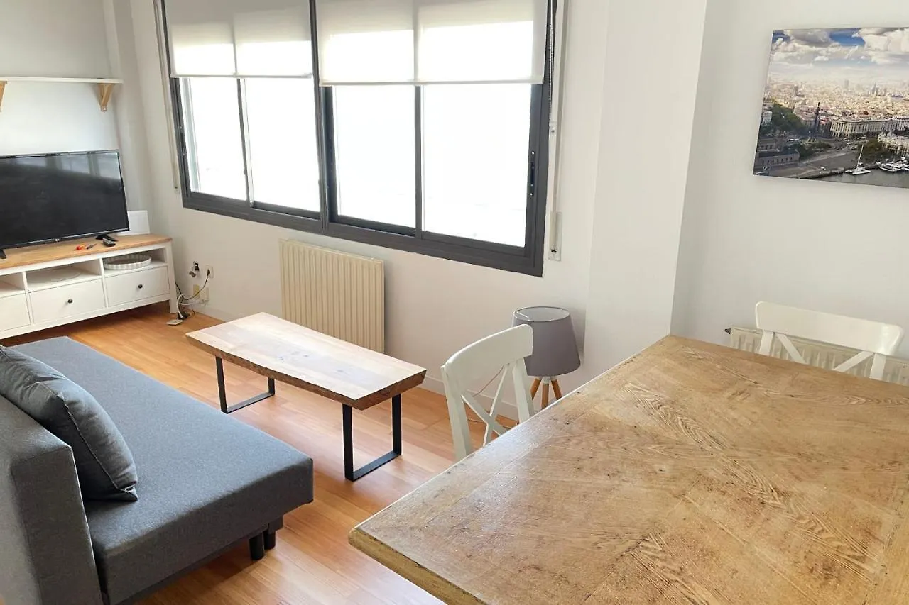 Apartment With Sea Views Next To The Beach Of Mar Bella Barcelona